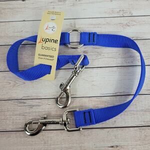 NWT Lupine Pet Leash Coupler 3/4" wide 24" Blue